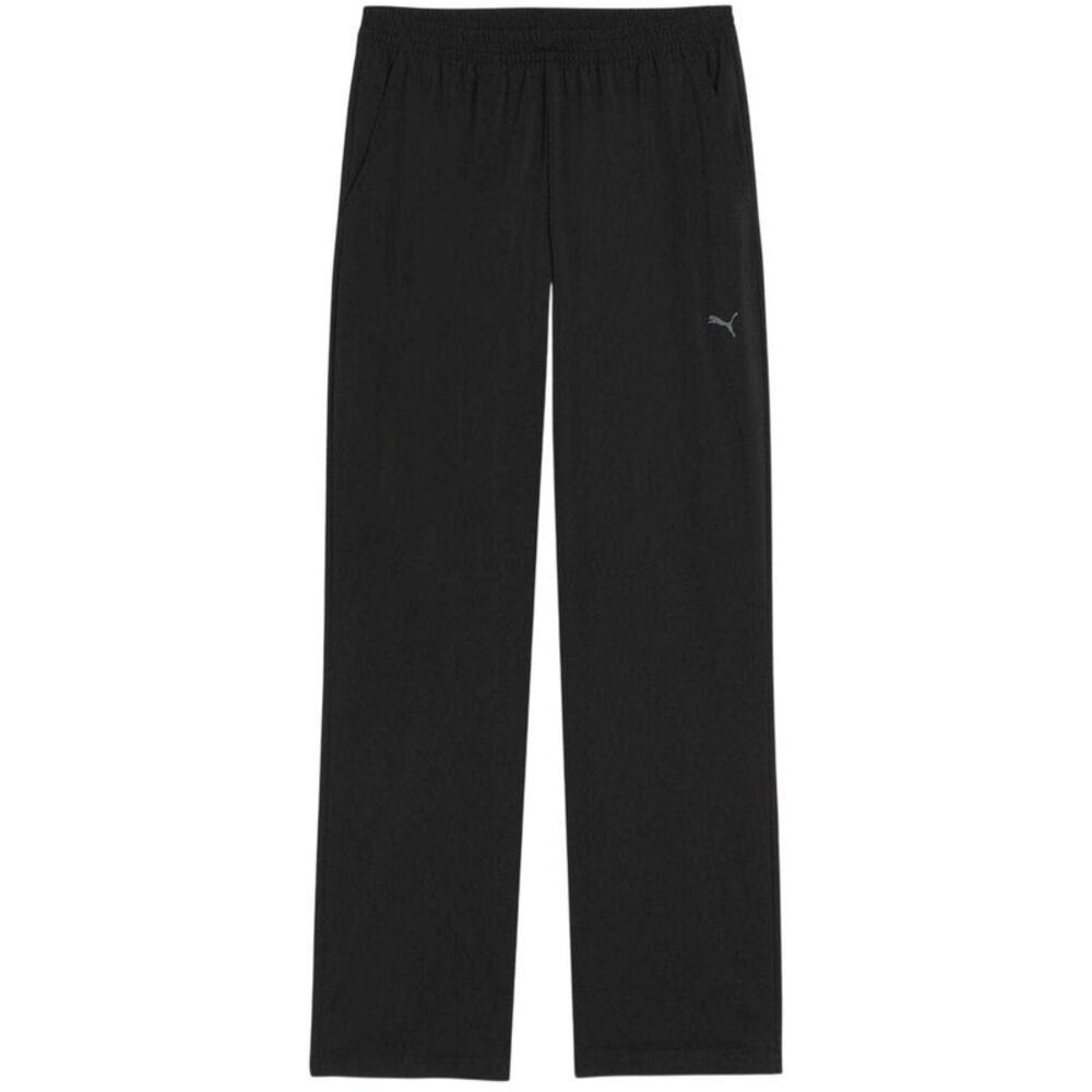 Puma Womens/Ladies Fashion Knitted High Waist Tracksuit Bottoms / Puma Black